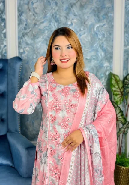 Premium cotton three piece D-26 M