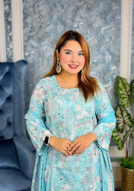 Premium cotton three piece D-26 B